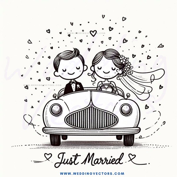 just married