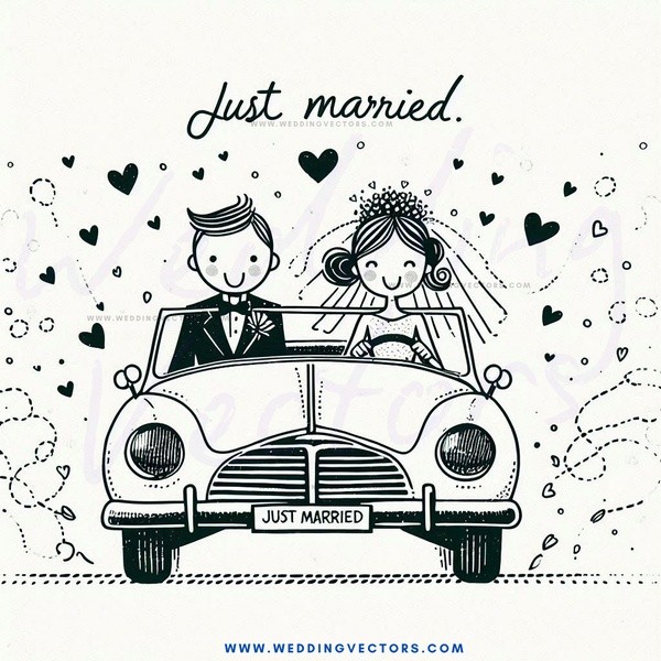 just married