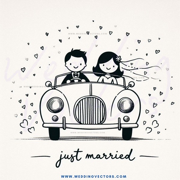 just married