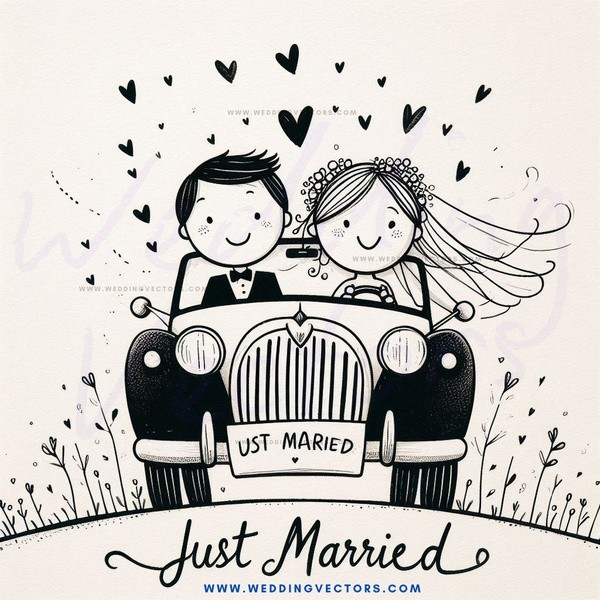 just married
