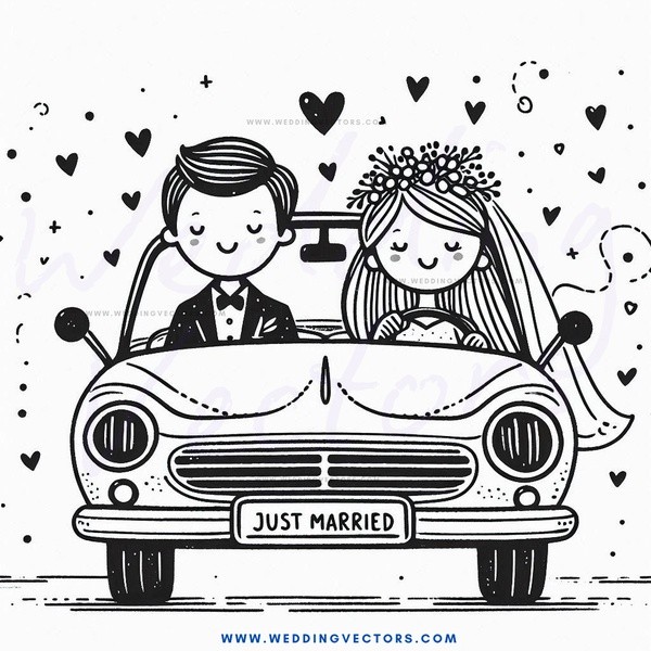 just married