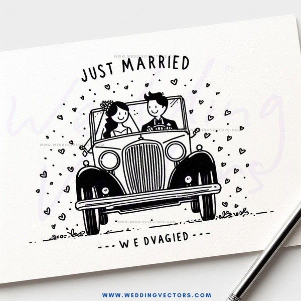 just married