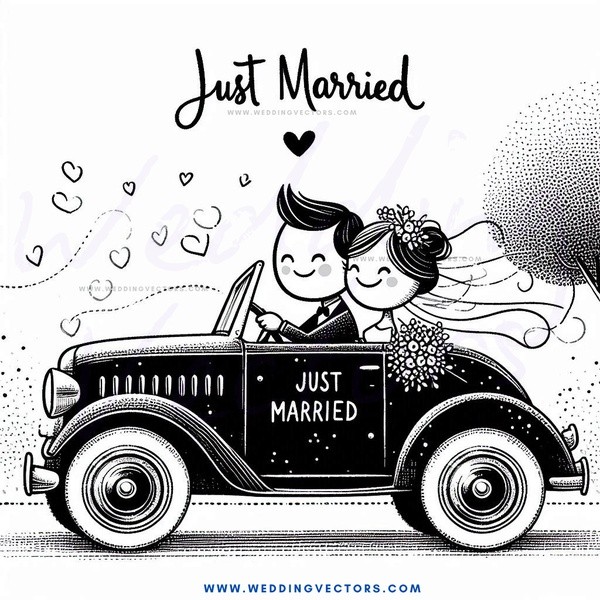 just married