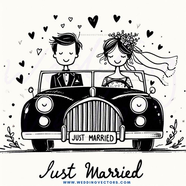 just married