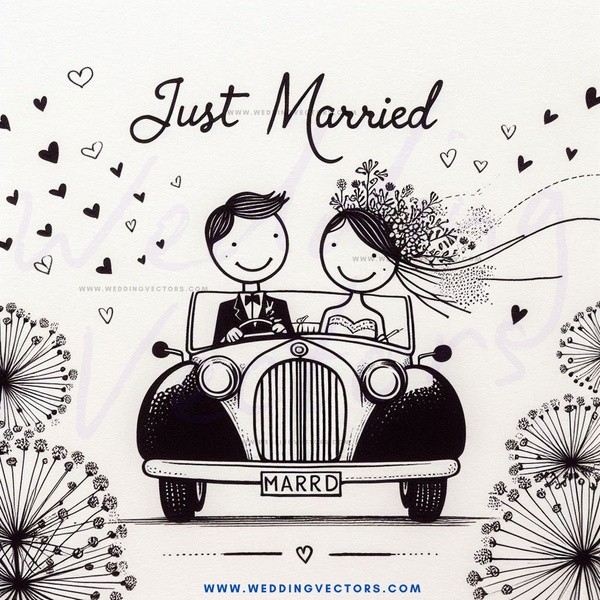 just married