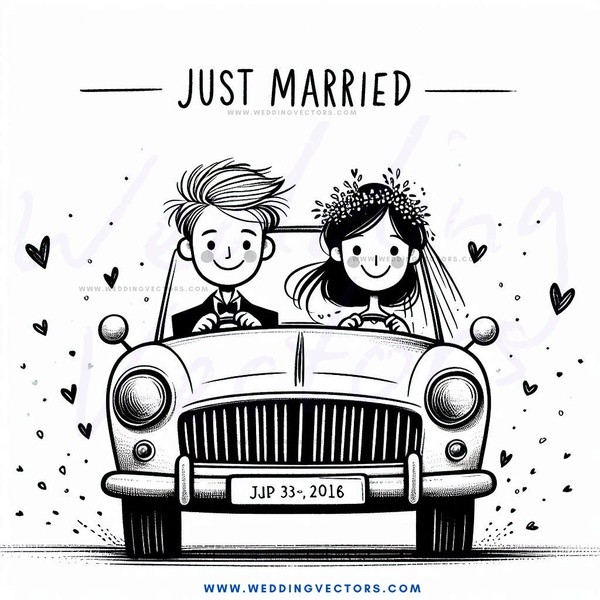 just married