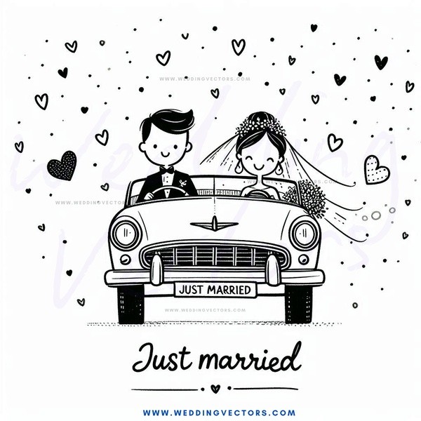 just married