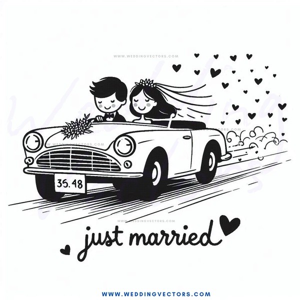 just married