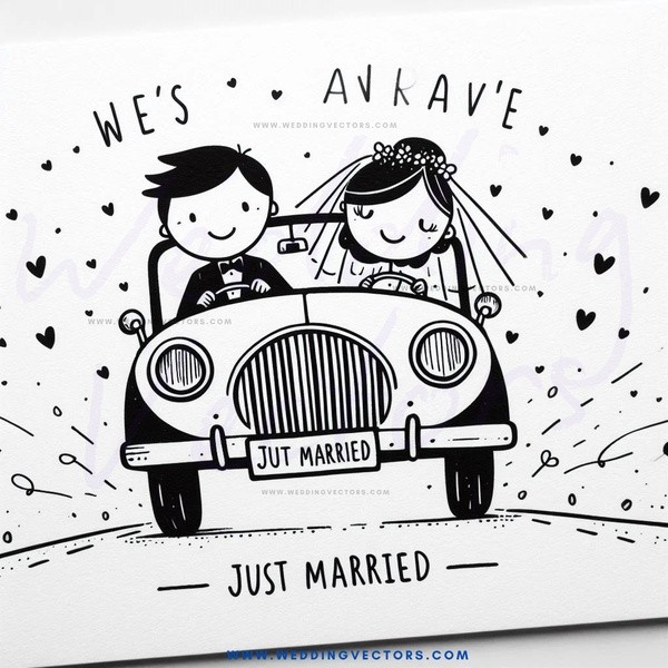 just married