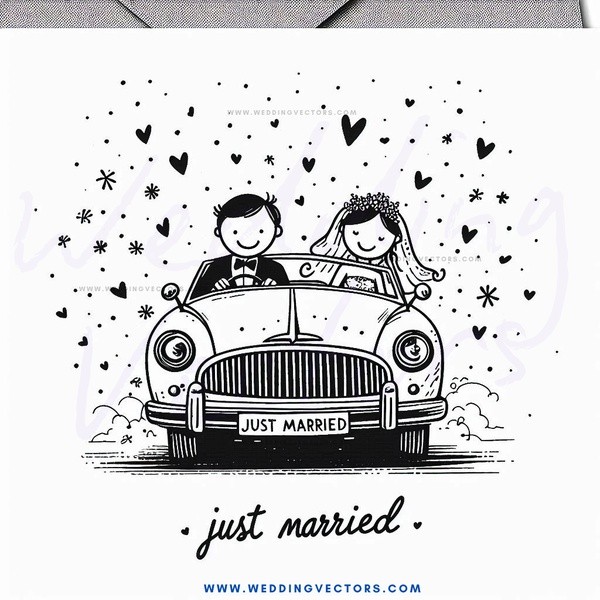 just married