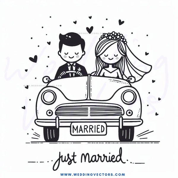 just married