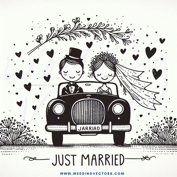 just married