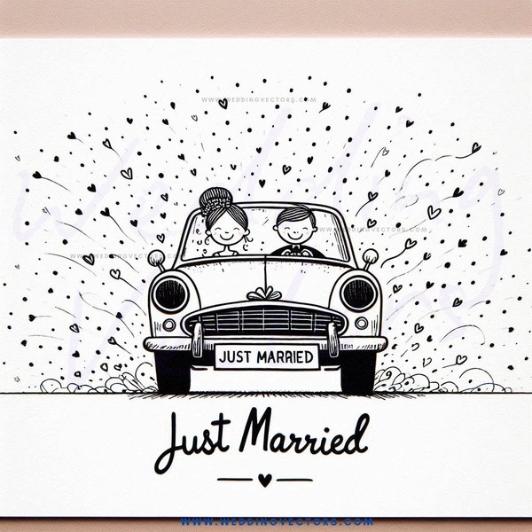 just married