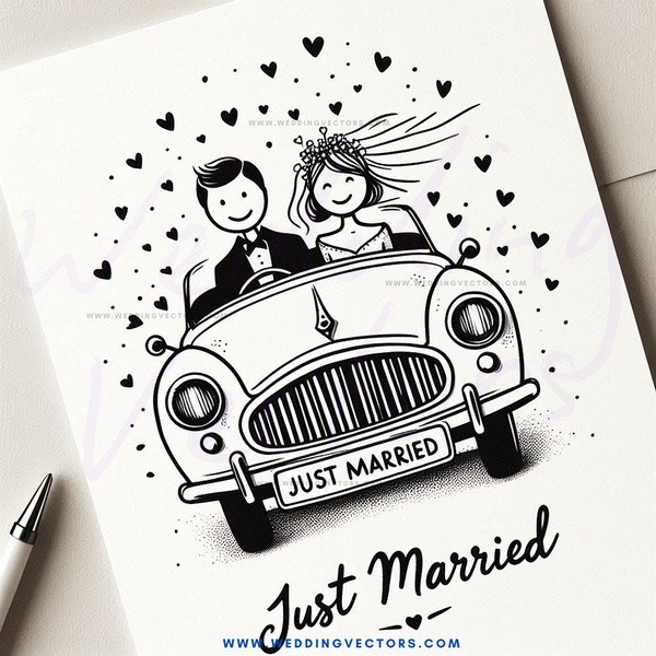 just married