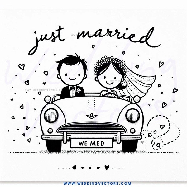 just married