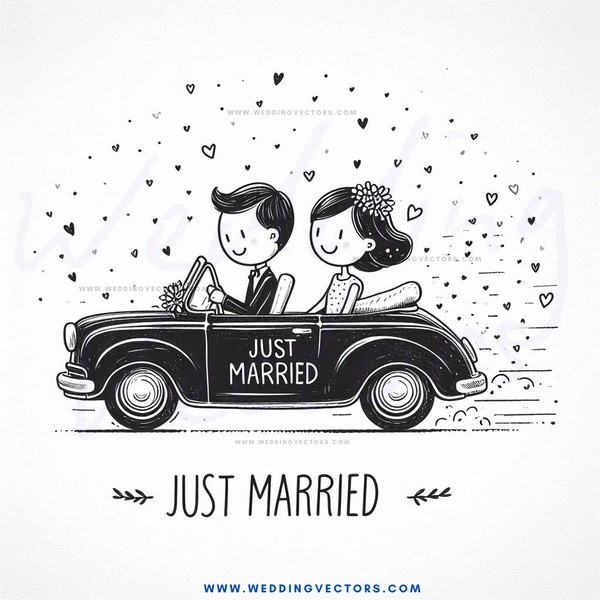 just married
