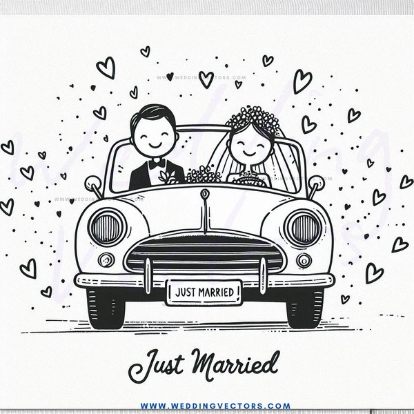 just married