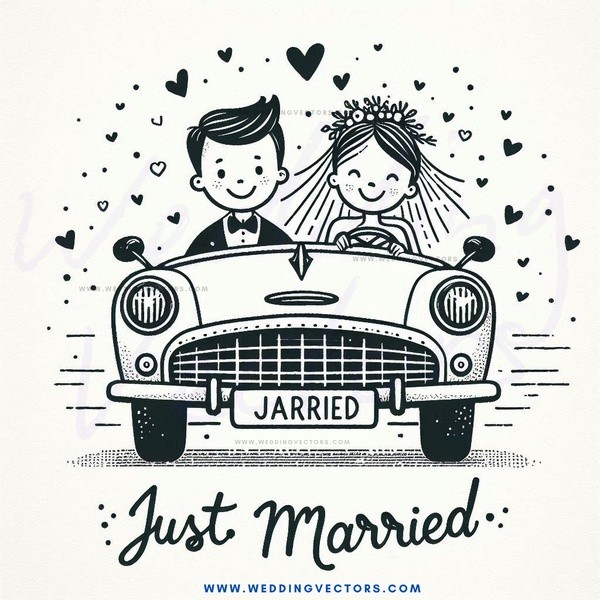 just married