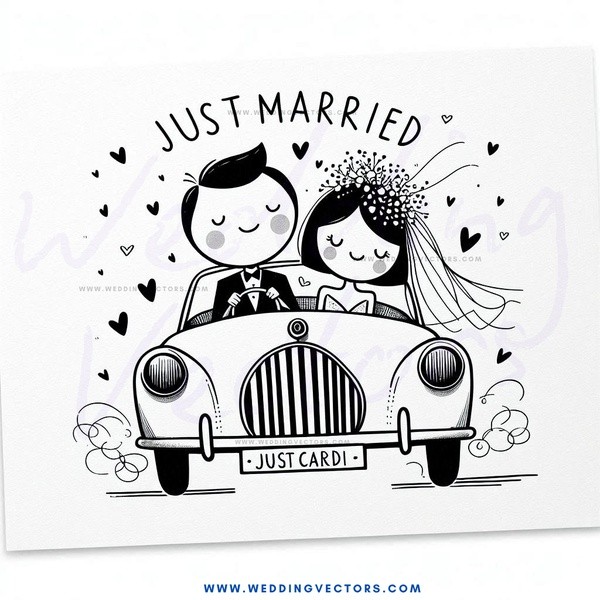 just married