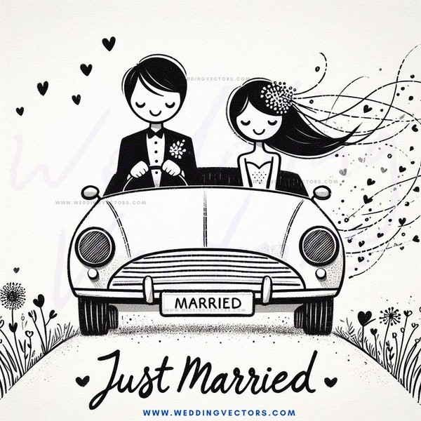 just married