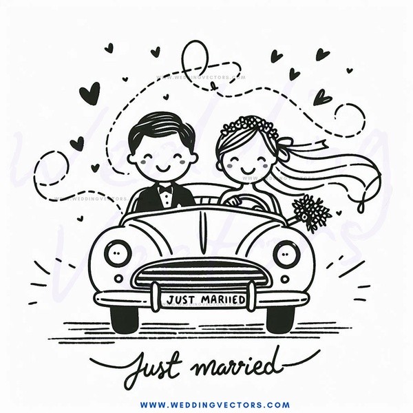 just married