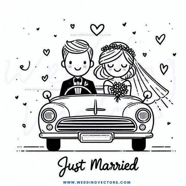 just married