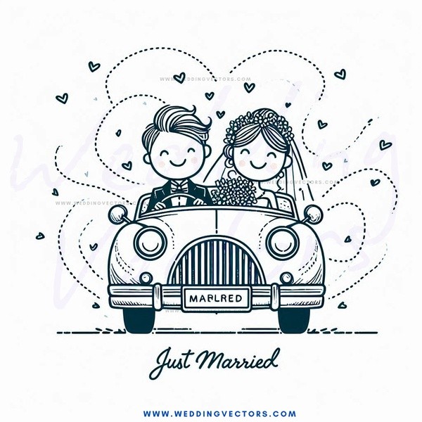 just married