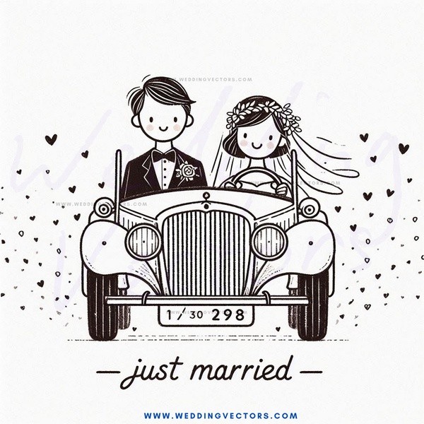 just married