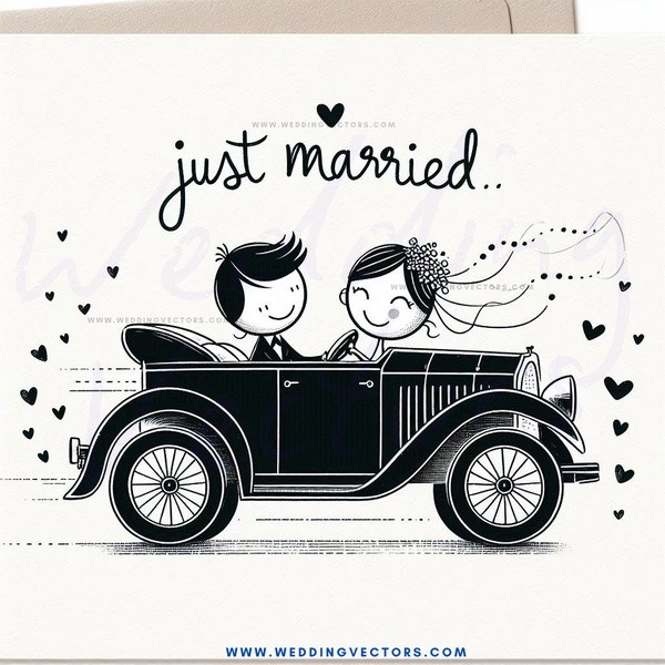 just married.