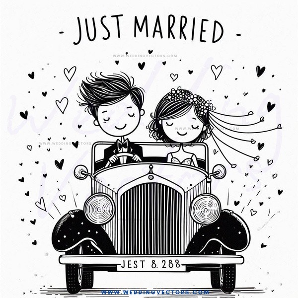 just married