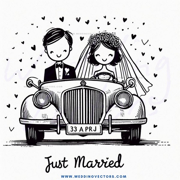 just married