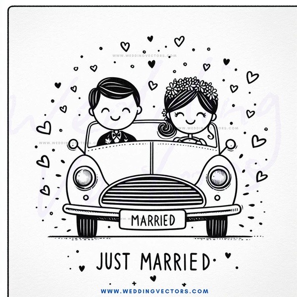 a couple in black and white