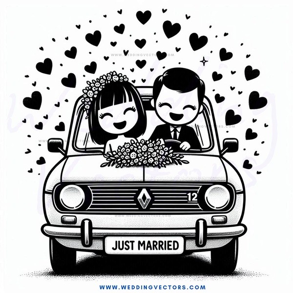 just married