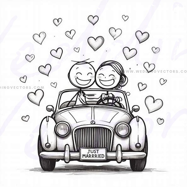 just married