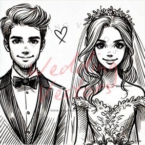 love wedding vectors 1192