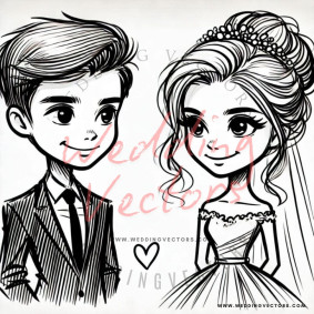 love wedding vectors 1386