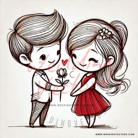 love wedding vectors 1491