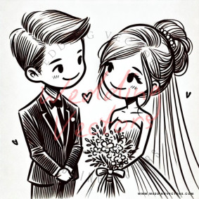 love wedding vectors 1930