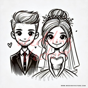 love wedding vectors 1975