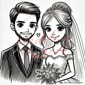love wedding vectors 1976