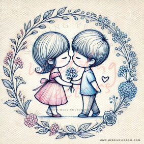 love wedding vectors 239