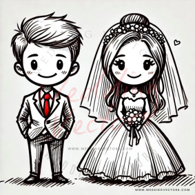 love wedding vectors 308