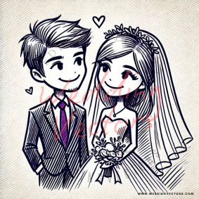 love wedding vectors 514