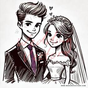love wedding vectors 543
