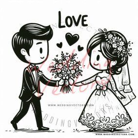 love wedding vectors 617
