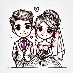 love wedding vectors 621