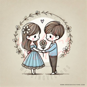 love wedding vectors 65