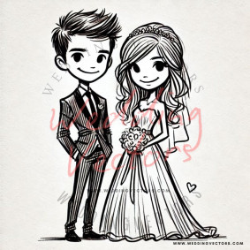 love wedding vectors 677
