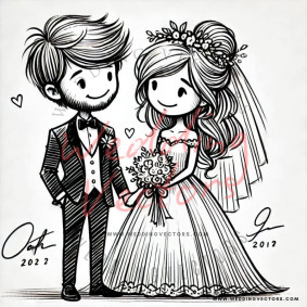 love wedding vectors 679