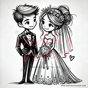 love wedding vectors 685